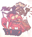 full tilt bozo vintage t-shirt iron-on