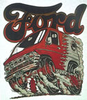 ford van vintage t-shirt iron-on transfer