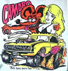 chevy corvette vintage t-shirt iron-on