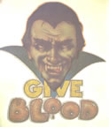 dracula vampire vintage t-shirt iron-on