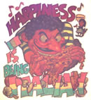 happiness italian vintage t-shirt iron-on