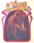 tiger at heart vintage t-shirt iron-on