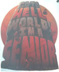 Go To Hell World I'm A Senior vintage t-shirt iron-on