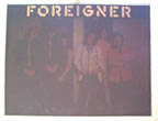 foreigner vintage 1970's t-shirt iron-on