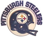 pittsburgh steelers 1970's vintage t-shirt iron-on