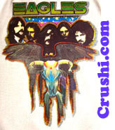 the eagles band vintage t-shirt iron-on