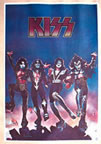 kiss destroyer vintage 1970's t-shirt iron-on