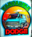 vantastic dodge van vintage t-shirt iron-on transfer