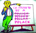 i'm proud to be a pollock vintage t-shirt iron-on