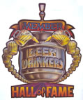beer drinkers hall of fame vintage t-shirt iron-on