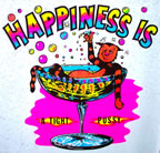 happiness is a tight pussy Unused Original Vintage T-Shirt Iron-On Heat Transfer