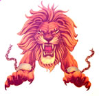 lion  vintage t-shirt iron-on