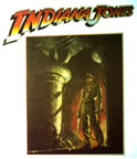 indiana jones temple of doom vintage t-shirt iron-on 1980's