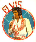 Elvis Presley in concert 1970's vintage t-shirt iron-on