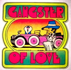 gangster of love 1970's vintage t-shirt iron-on