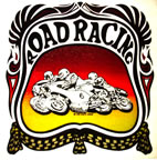 road racing motorcycle rat's hole vintage 1970's t-shirt iron-on