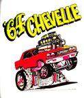 '64 Chevy Chevelle 1970's Vintage T-Shirt Iron-On