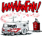 i'm a van fan vintage t-shirt iron-on