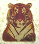 tiger vintage t-shirt iron-on