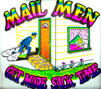 mail men vintage mailman vintage t-shirt iron-on