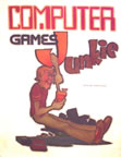 computer games junkie vintage t-shirt iron-on