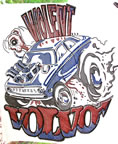 volvo vintage t-shirt iron-on