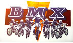 BMX BIKES 80's vintage t-shirt iron-on transfer