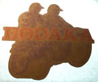 hodaka motorcycle vintage t-shirt iron-on 1970's