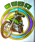 kawasaki motorcycle vintage t-shirt iron-on 1970's