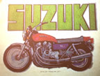 kawasaki motorcycle vintage t-shirt iron-on 1970's