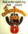 charlie daniels band vintage t-shirt transfer iron-on