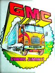 semi truck gear jammer vintage t-shirt iron-on transfer