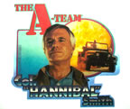 the a-team hannibal smith vintage t-shirt iron-on unused