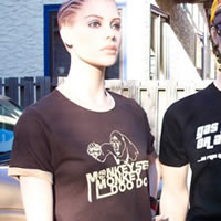 Crushi.com Monkey See Monkey Doo Doo Crushi Vintage T-Shirt