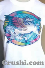 pegasus unicorn vintage t-shirt iron-on vintage t-shirts iron-ons