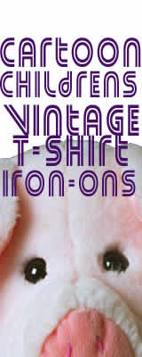 Cartoon Childrens Vintage T-Shirt Iron-Ons