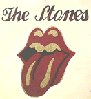 rolling stones vintage 1970's t-shirt iron-on