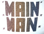 Main Man vintage t-shirt iron-on