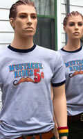 Crushi.com Mustache Rides 5 cents T-Shirt