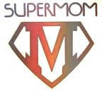Supermom vintage t-shirt iron-on