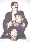 marx brothers vintage 1970's t-shirt iron-on
