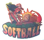 softball 1970's vintage t-shirt iron-on