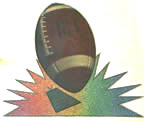 football 1970's vintage t-shirt iron-on