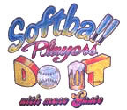 softball players do it1970's vintage t-shirt iron-on