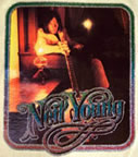 neil young vintage 1970's t-shirt iron-on