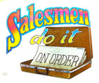 salesmen do it on order vintage t-shirt iron-on
