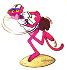 pink panther vintage t-shirt iron-on