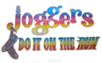 joggers do it on the run vintage t-shirt iron-on