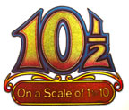 10 1/2 on a scale of  one to ten Unused Original Vintage T-Shirt Iron-On Heat Transfer