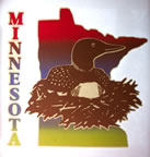 Minnesota State T-Shirt Heat Transfer Iron-On